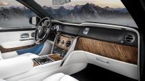 Rolls-Royce Cullinan interieur 1e rij-indruk