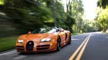 Bugatti Veyron 16.4 Grand Sport Vitesse oranje