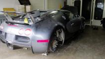 Bugatti Veyron met waterschade