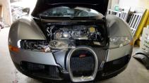 Bugatti Veyron met waterschade
