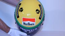 F1 collectie helm van senna