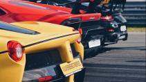 Ferrari Laferrari geel super car sunday 2018 koenigsegg