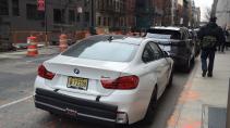 BMW M4 met botox-bumpers