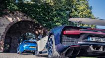 Bugatti Chiron vs Alpine A1102