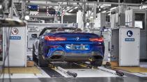 BMW 8-serie op de productielijn