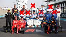 Formule 1-coureurs van 2019