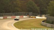 Porsche 911 GT3 crasht met 246 km/u