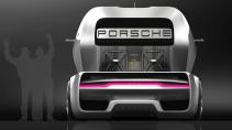 Porsche racevrachtwagen