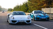 vijf snelste Porsches ooit