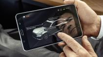 BMW 7-serie tablet scherm