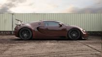 Bruine Bugatti Veyron Super Sport