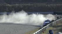 Hyundai crasht op Circuit Zandvoort
