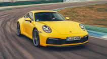 Porsche 911 (992) Carrera 4S Geel