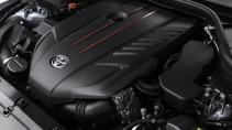 Motor van de Toyota Supra