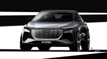 Audi Q4 E-Tron Schets