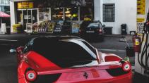 Ferrari 458 Tankstation