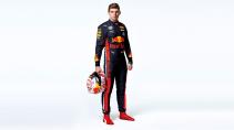 Max Verstappen in racepak