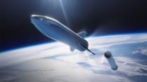 SpaceX BFR stijgt op