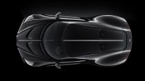 Bugatti La Voiture Noire bovenaanzicht