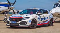 Honda Civic Type R-politieauto