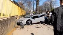 Lamborghini Huracan Performante Crash