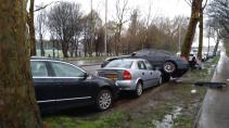 Mercedes-AMG C 63 crasht in Den Haag en Astra