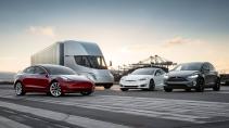 Tesla Model 3, model S, Model X en geen Model Y