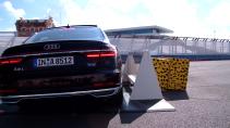 Audi A8 tilt zijn dorpel pre sense