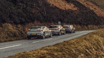Audi e-tron, Tesla Model X, Jaguar I-Pace EV400 - Elektrische gezinsautos