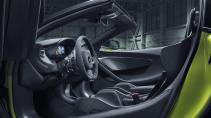 McLaren 600LT Spider interieur dashboard