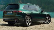 Mercedes GLS 2019 groen