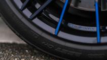 Nissan GT-R Bayside Blue banden velgen