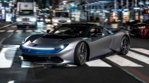 Pininfarina Battista gespot in New York
