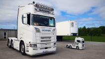 Scania-vrachtwagen voor kinderen