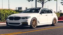 BMW 530e Momo Alpine White