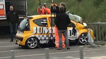 Romy Monteiro crasht tijdens Ladies GT op Zandvoort