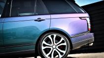 Range Rover in SVO Spectral Blue Ultra