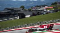 2e vrije training van de GP van Oostenrijk 2019