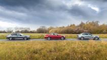 Mercedes C300 vs Volvo S60 T5 vs BMW 330i