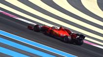 Ferrari op Circuit Paul Ricard 2019
