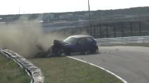 Honda Civic Crasht Zandvoort