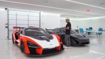 Miljonair geeft rondleiding in zijn garage / McLaren Senna en P1