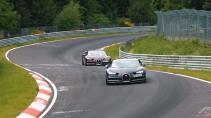 Bugatti Chirons op de Nurburgring