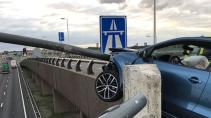 VW Polo GTI crasht