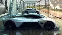 Aston Martin Mancave met Valkyrie en DB4 Zagato