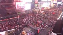 Paniek op Times Square na ploffende uitlaat