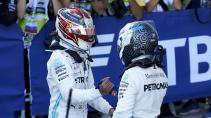 Hamilton en Bottas na GP van Rusland 2019