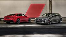 Audi RS 7 en rs 6 2019 tango-rood