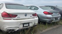 BMW M6 en Alpina B6 schade verlaten alg