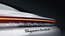 Porsche Taycan Turbo S badge